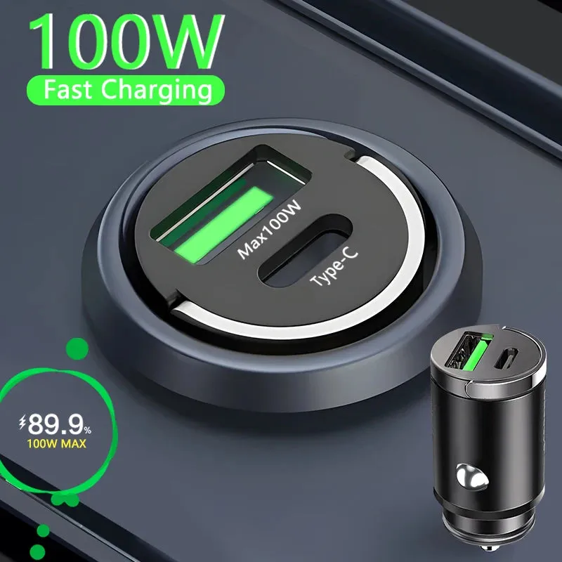 100W USB Car Charger