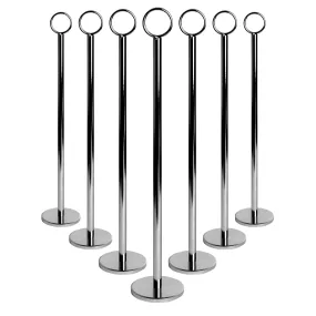 30cm Table Number Holders - Pack of 12 - By Argon Tableware