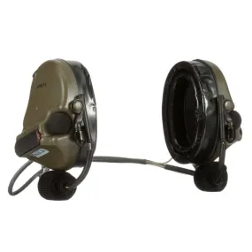 3M Peltor MT20H682BB-09 GN ComTac V Hearing Defender Headset, Neckband, Green, 1 Each