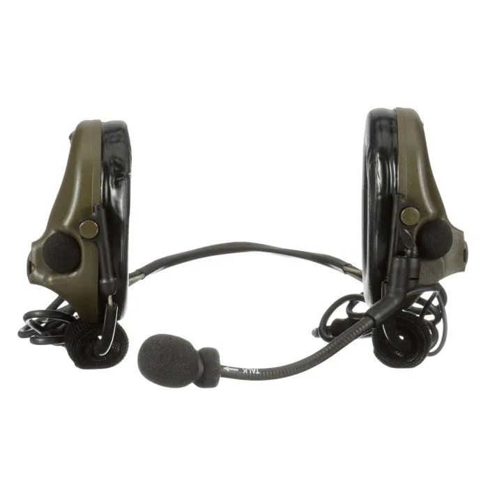 3M Peltor MT20H682BB-19 GN ComTac V Headset, Neckband, Dual Lead, Green, 1 Each