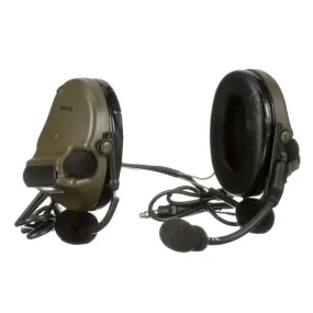 3M Peltor MT20H682BB-19 GN ComTac V Headset, Neckband, Dual Lead, Green, 1 Each