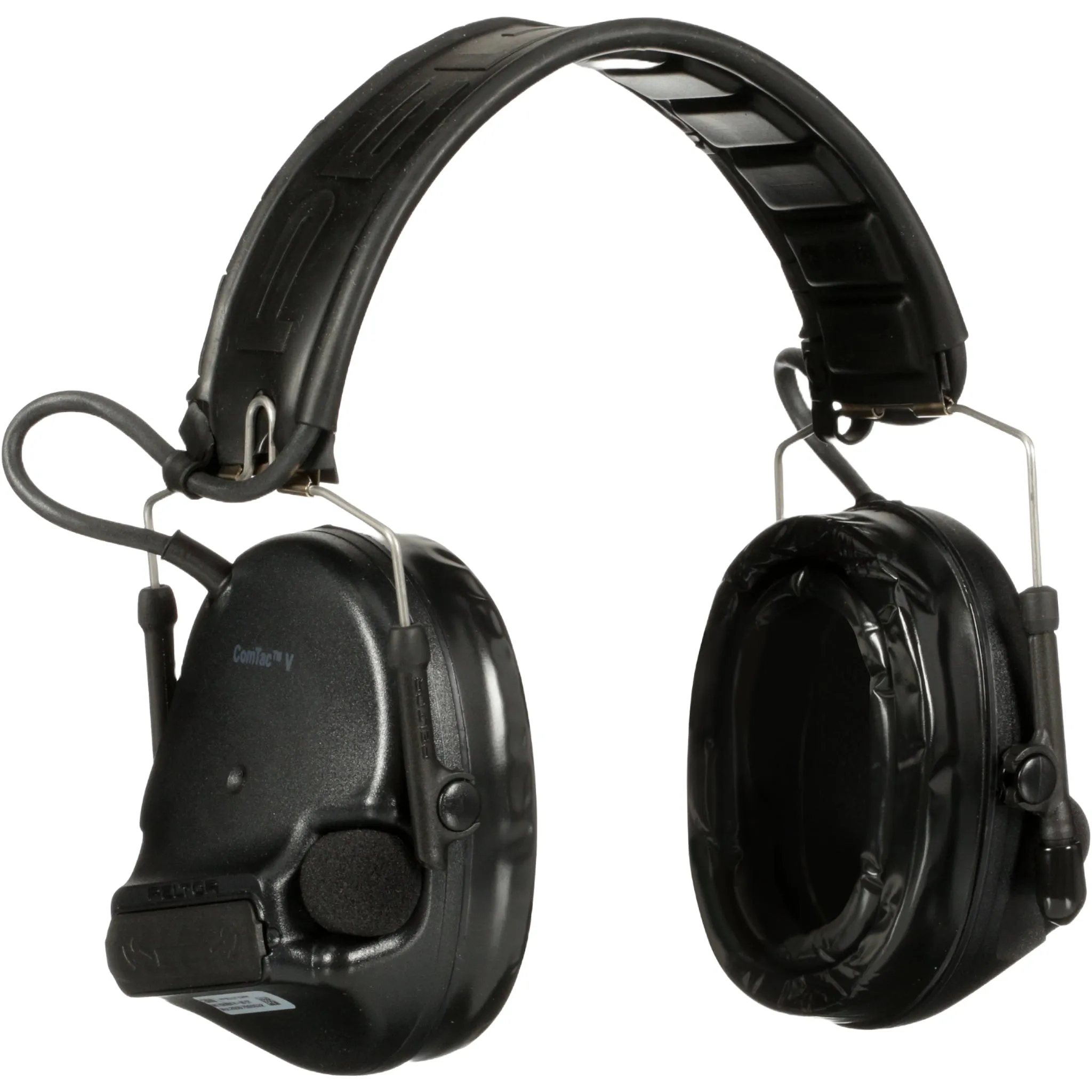 3M Peltor MT20H682FB-09 SV SwatTac V Hearing Defender Headset, Foldable, Black, 1 Each