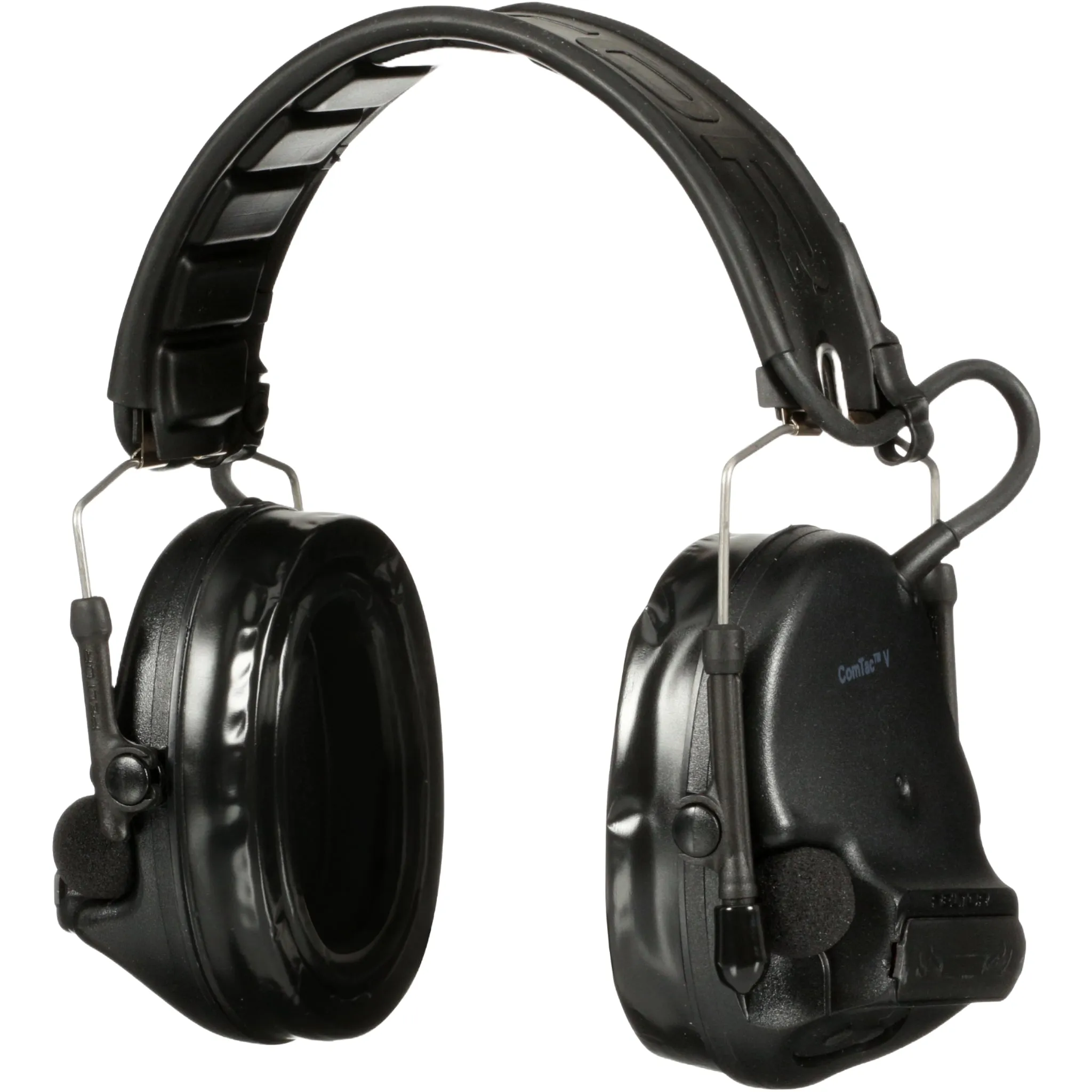 3M Peltor MT20H682FB-09 SV SwatTac V Hearing Defender Headset, Foldable, Black, 1 Each