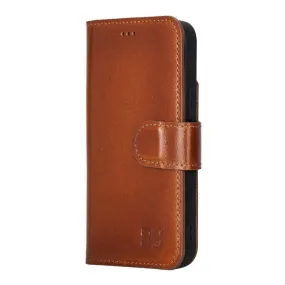 Apple iPhone 13 Series Non-Detachable Leather Wallet Case - WC