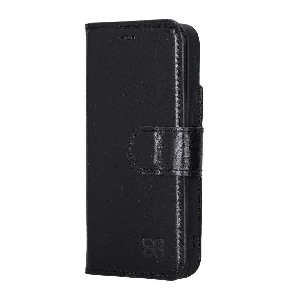 Apple iPhone 13 Series Non-Detachable Leather Wallet Case - WC