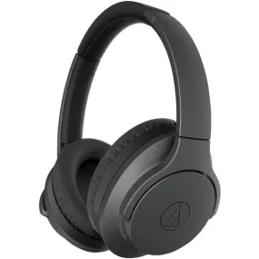 Audio-Technica 4961310143022 QuietPoint ATH-ANC700BT Active Noise-Canceling Bluetooth Headphones with Microphone