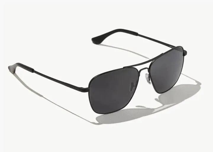 Bajio Snipes Polarized Sunglasses in Black Matte