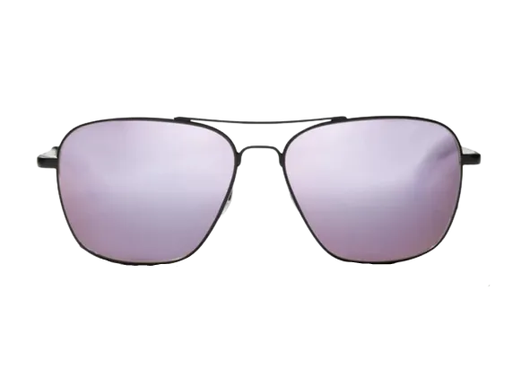 Bajio Sunglasses Snipes Black Matte Frame Rose Mirror Polycarbonate Lenses