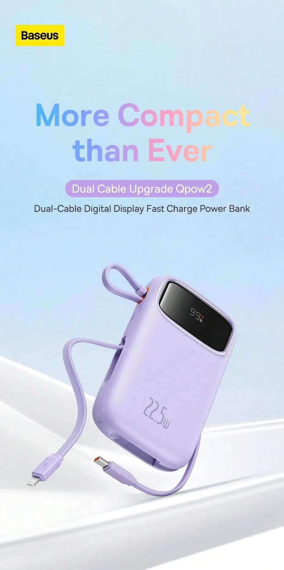 Baseus Power Bank 10000mAh With 22.5W PD Fast Charging Powerbanl