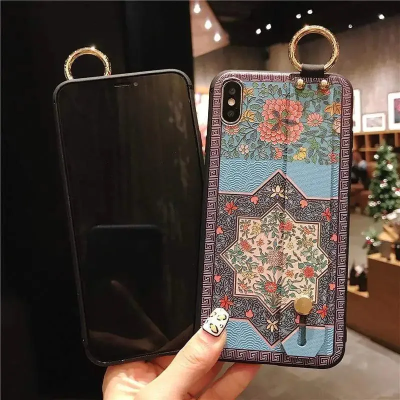 Blue Flower iPhone Case