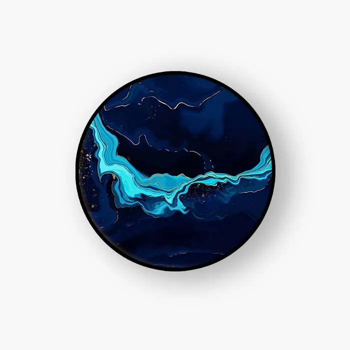 Blue Marble Pop Holder