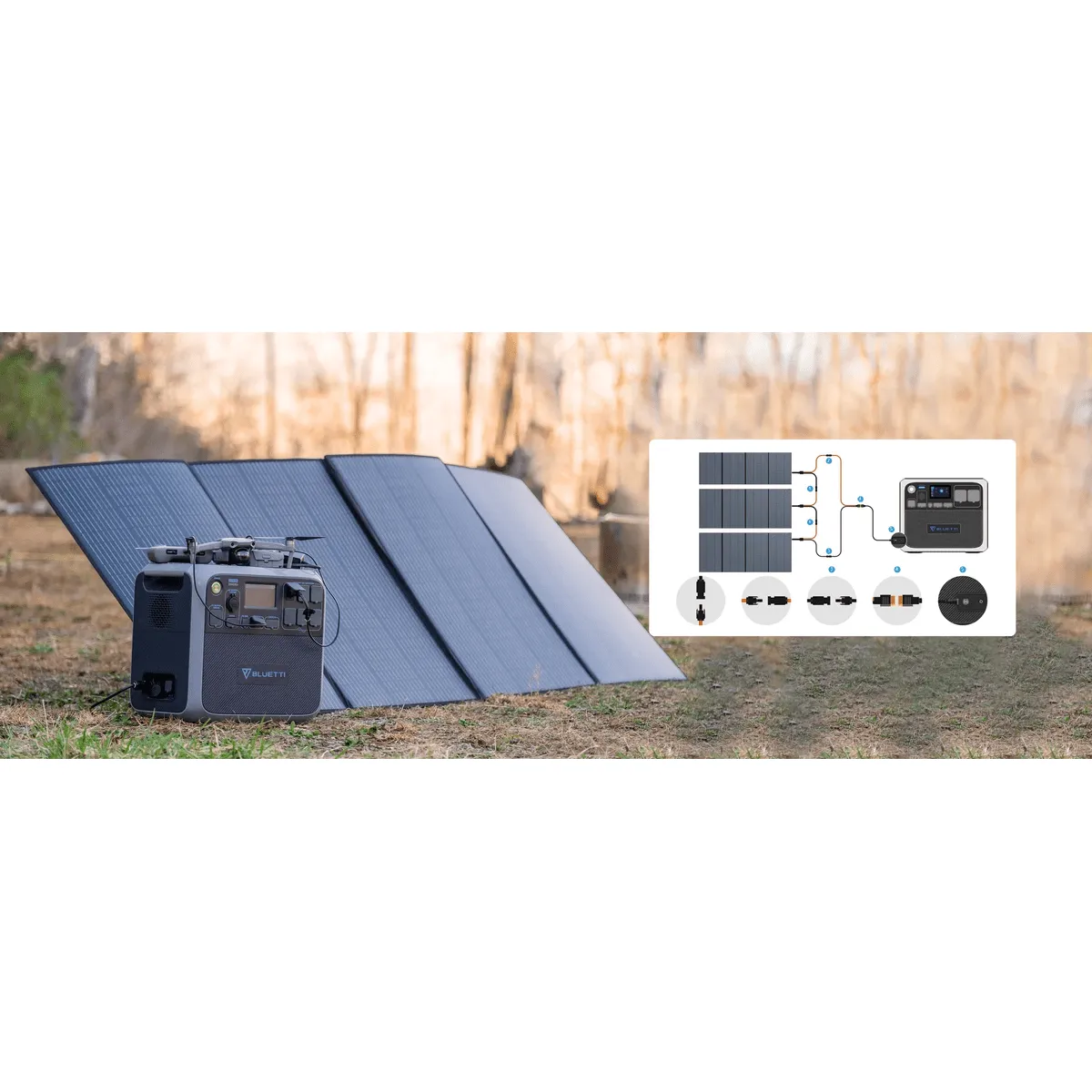 BLUETTI PV350 350W Solar Panel