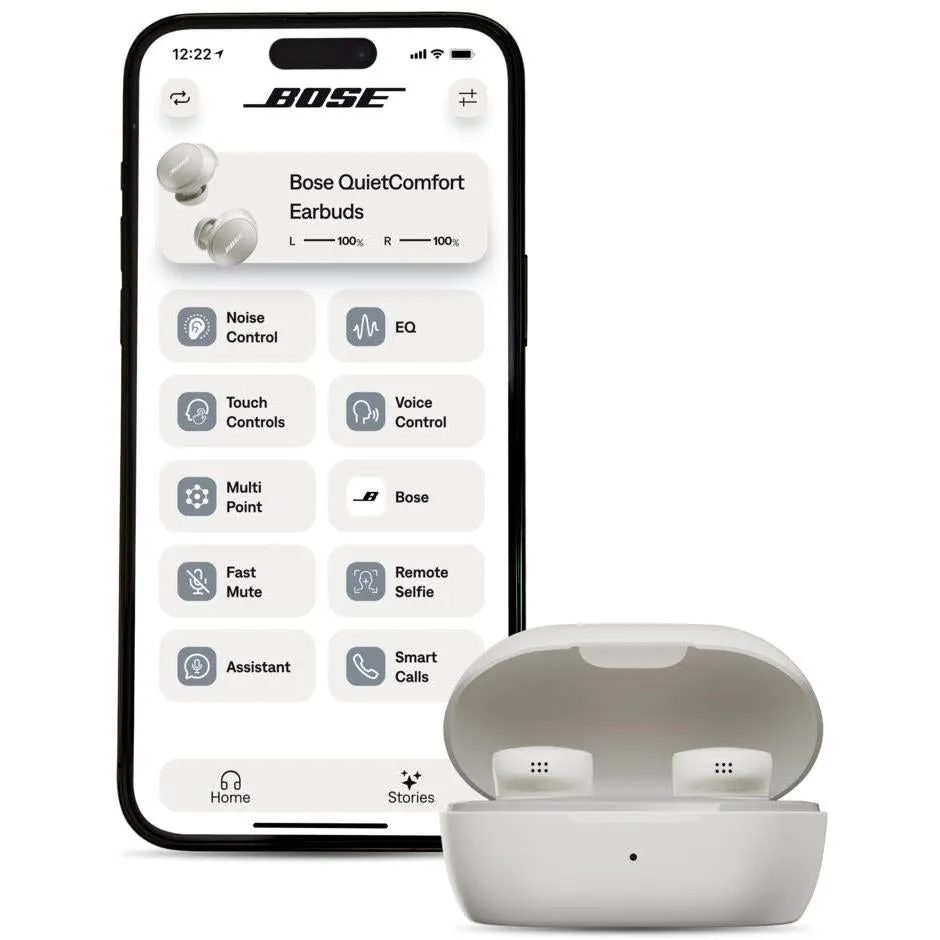 Bose QuietComfort Earbuds (White Smoke)