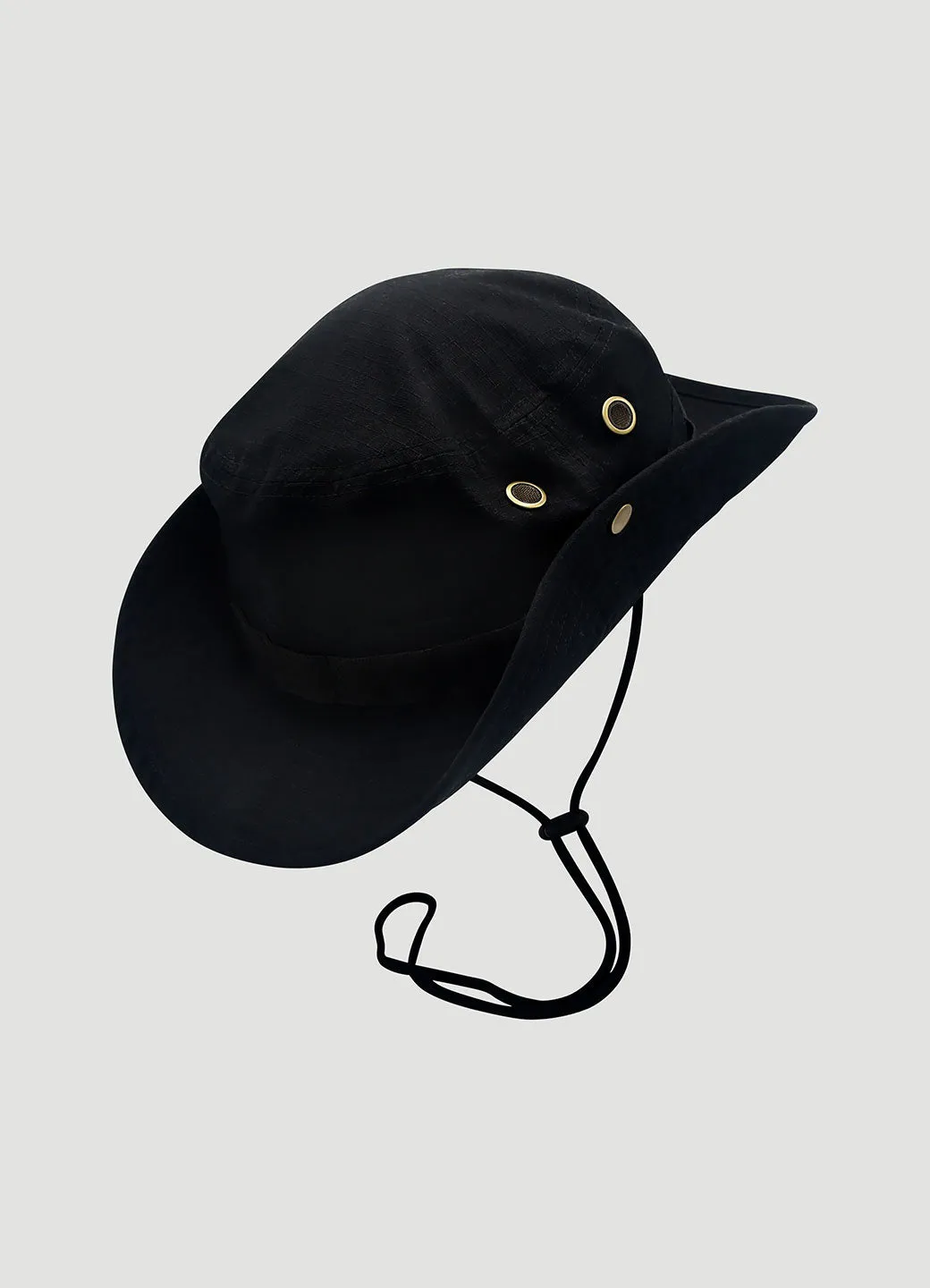 Cotton Ripstop Adjustable Bucket hat