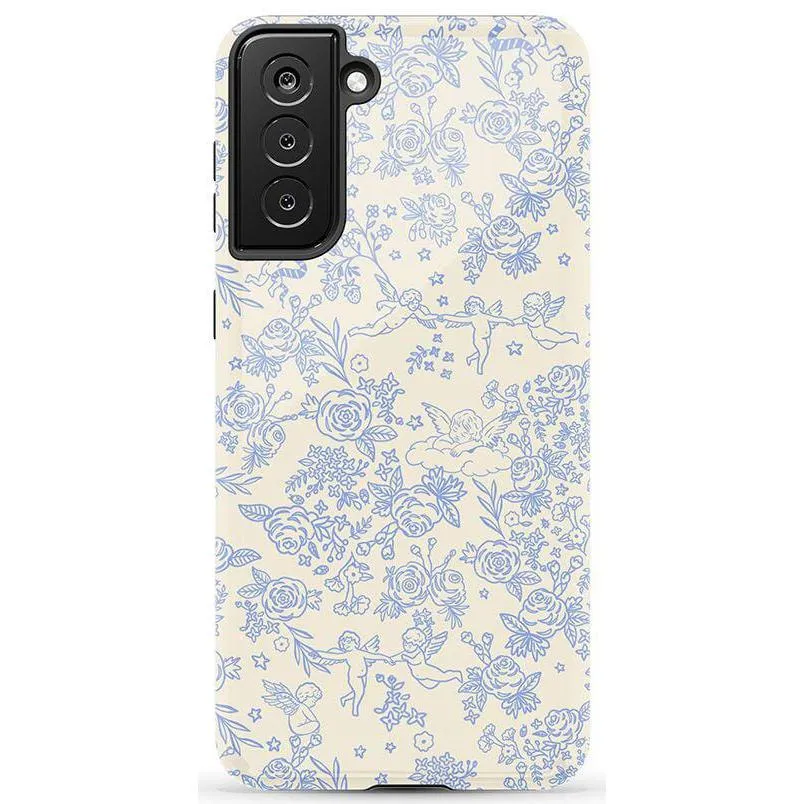 Cupid's Canvas | Periwinkle Floral Case