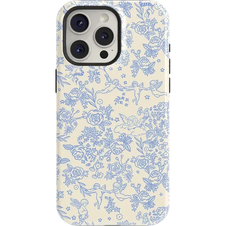 Cupid's Canvas | Periwinkle Floral Case