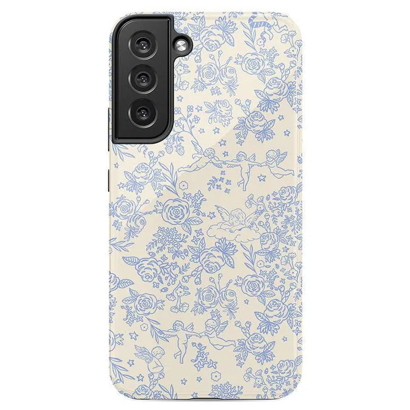 Cupid's Canvas | Periwinkle Floral Case