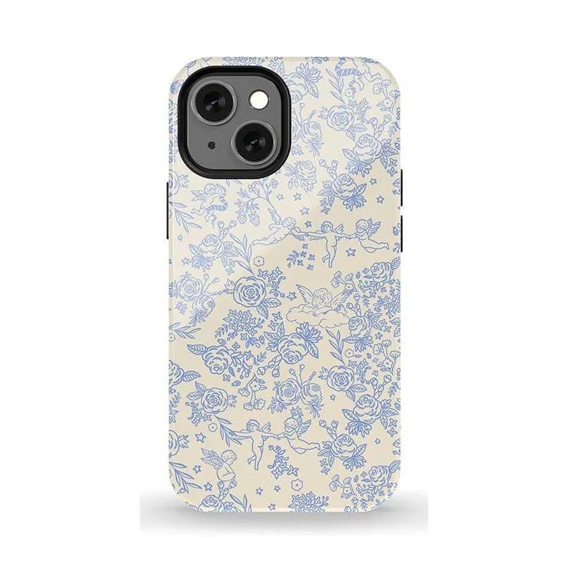 Cupid's Canvas | Periwinkle Floral Case