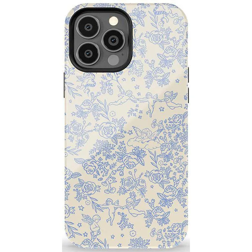 Cupid's Canvas | Periwinkle Floral Case