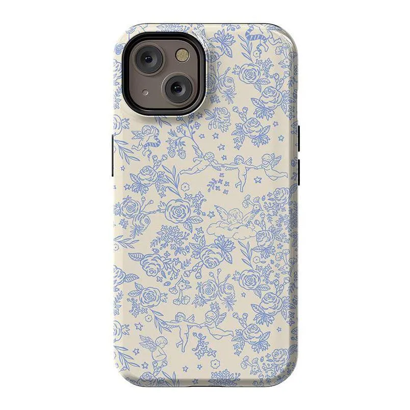 Cupid's Canvas | Periwinkle Floral Case