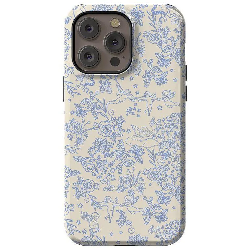 Cupid's Canvas | Periwinkle Floral Case