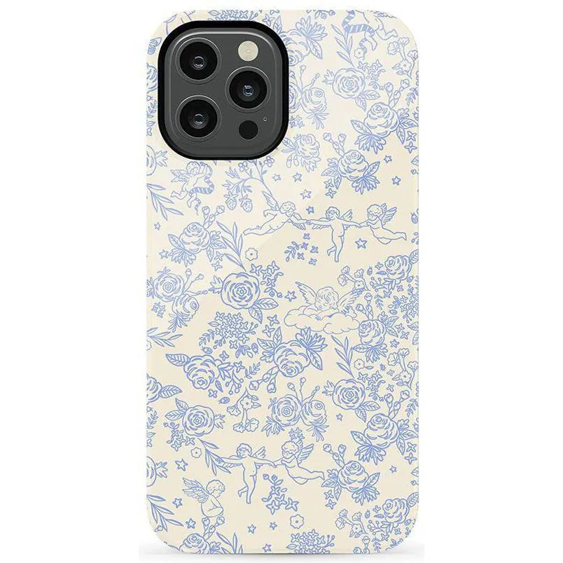 Cupid's Canvas | Periwinkle Floral Case