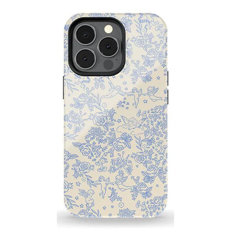 Cupid's Canvas | Periwinkle Floral Case