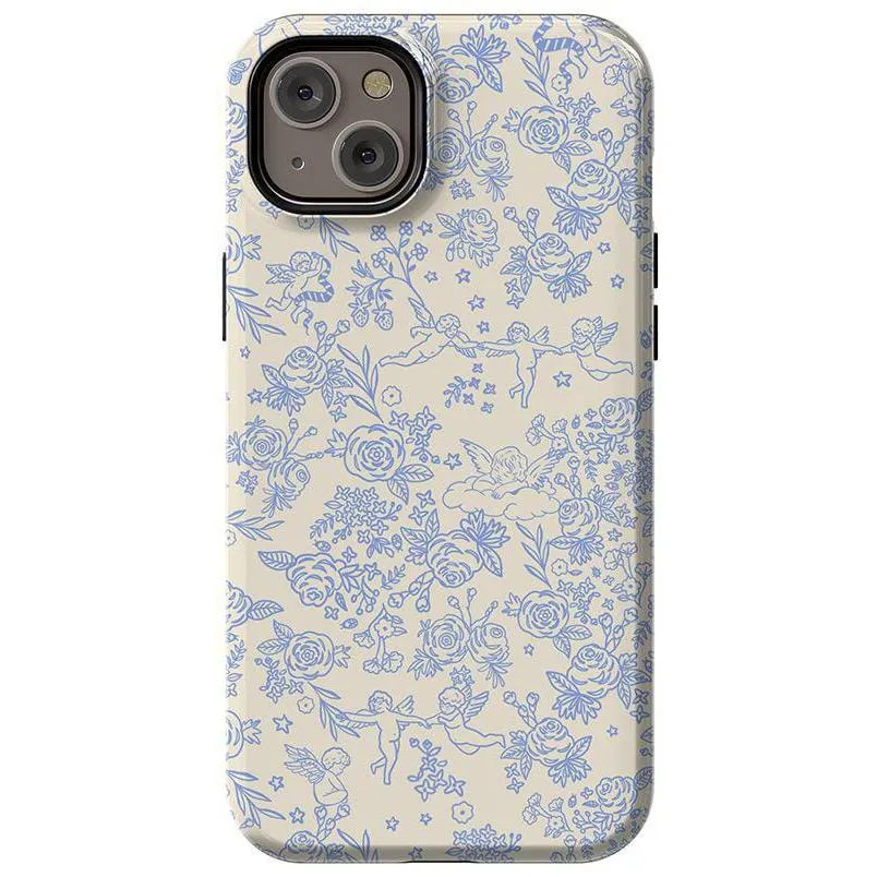 Cupid's Canvas | Periwinkle Floral Case