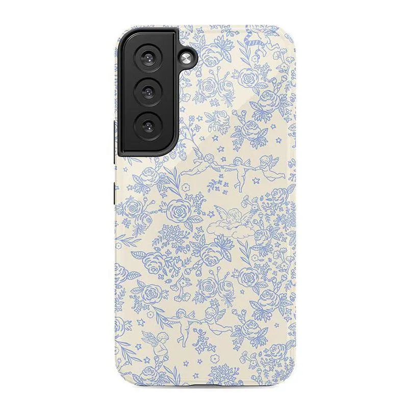 Cupid's Canvas | Periwinkle Floral Case