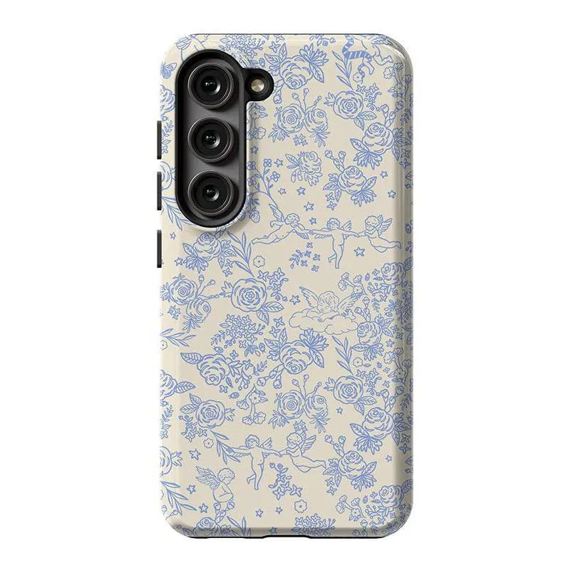 Cupid's Canvas | Periwinkle Floral Case