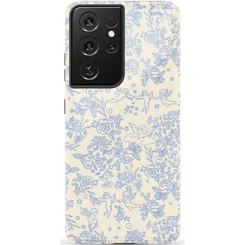 Cupid's Canvas | Periwinkle Floral Case