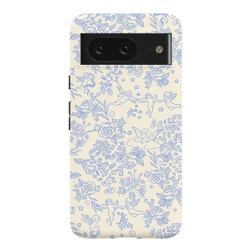 Cupid's Canvas | Periwinkle Floral Case