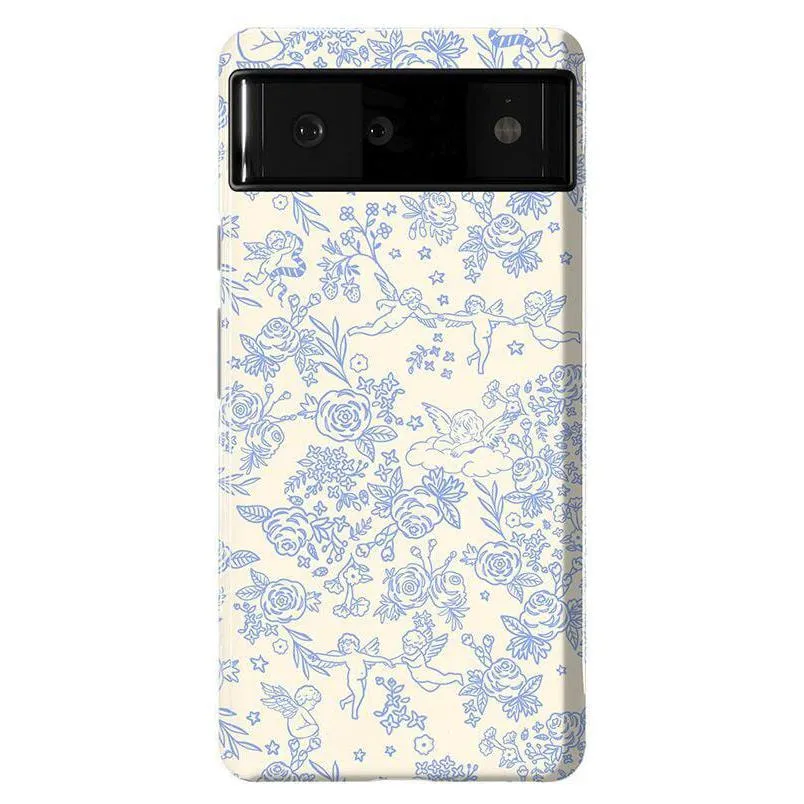 Cupid's Canvas | Periwinkle Floral Case