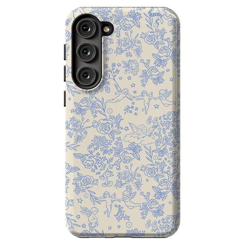 Cupid's Canvas | Periwinkle Floral Case