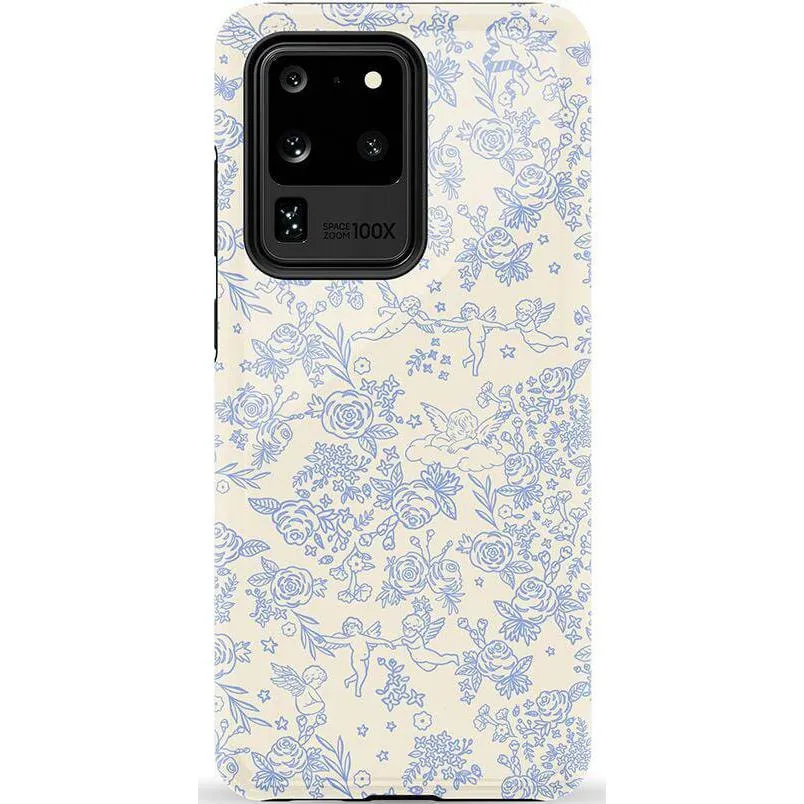 Cupid's Canvas | Periwinkle Floral Case