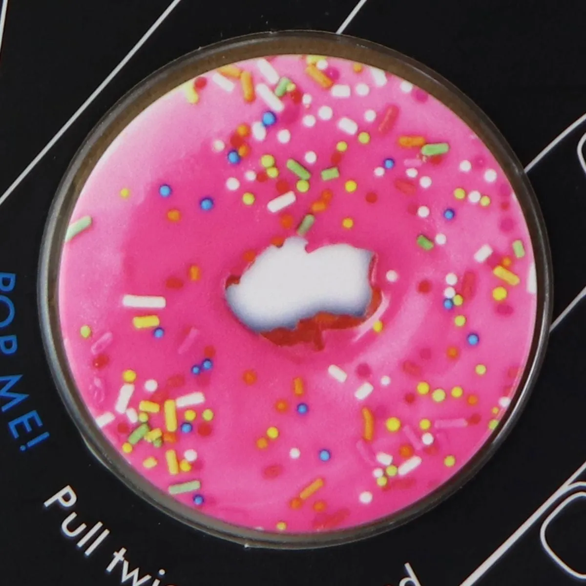 Genuine PopSocket Grip & Stand for Phones and Tablets - Pink Donut