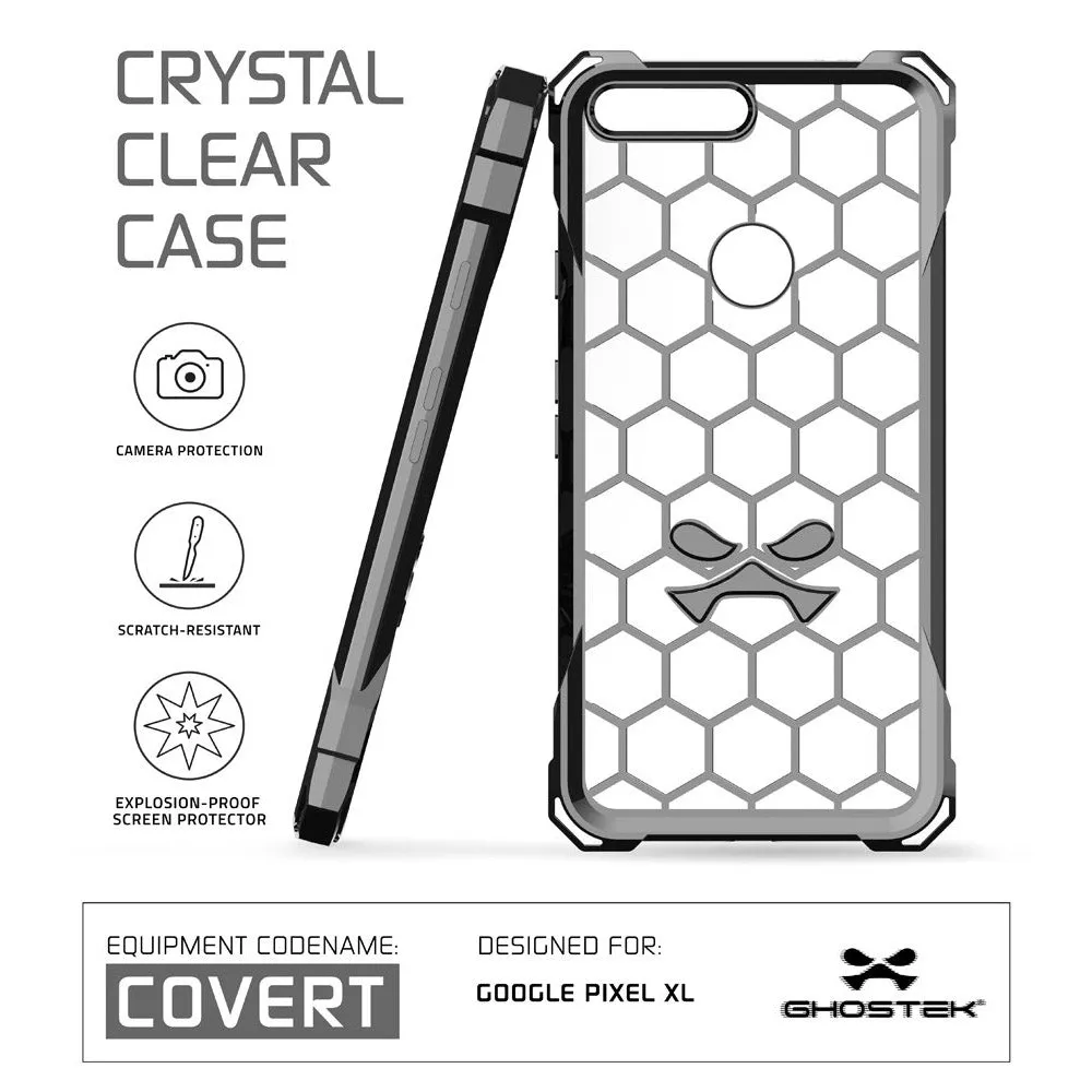 Ghostek COVERT Tough Rugged Rear Case Cover for Google Pixel XL - Grey