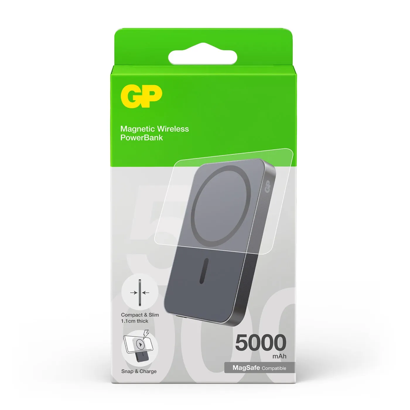 GP Ultra Slim 5000mAh Magnetic Safe PowerBank