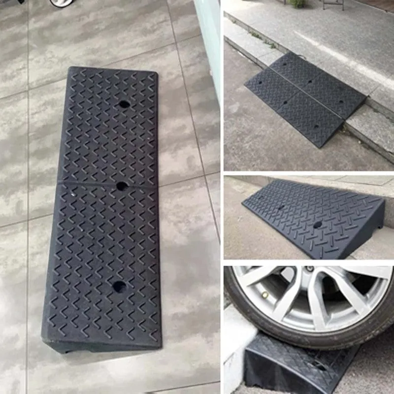 Heavy Duty Rubber Curb Ramp 100×30cm