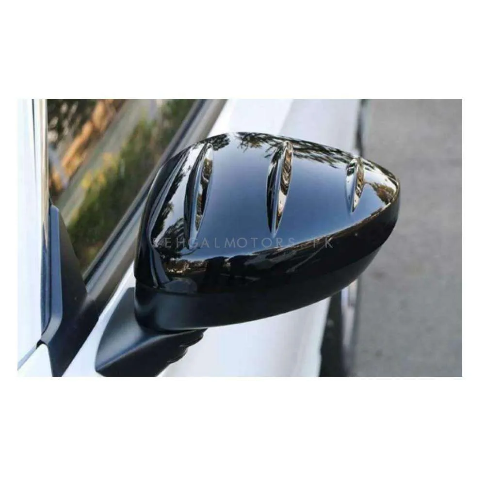 Honda Civic Side Mirror Cover Black - Model 2022-2024