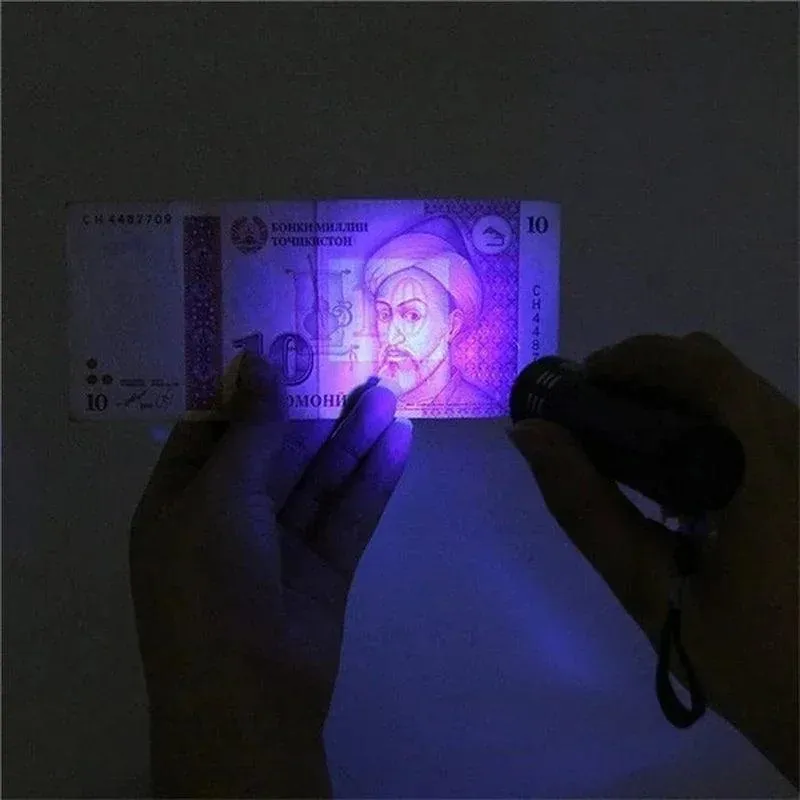 LED UV Torch: Illuminate Hidden World!