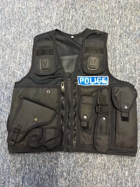 Police Tactical Duty Taser Vest, Arktis 423TL, right side holster for left hand orientation (Used – Grade A)