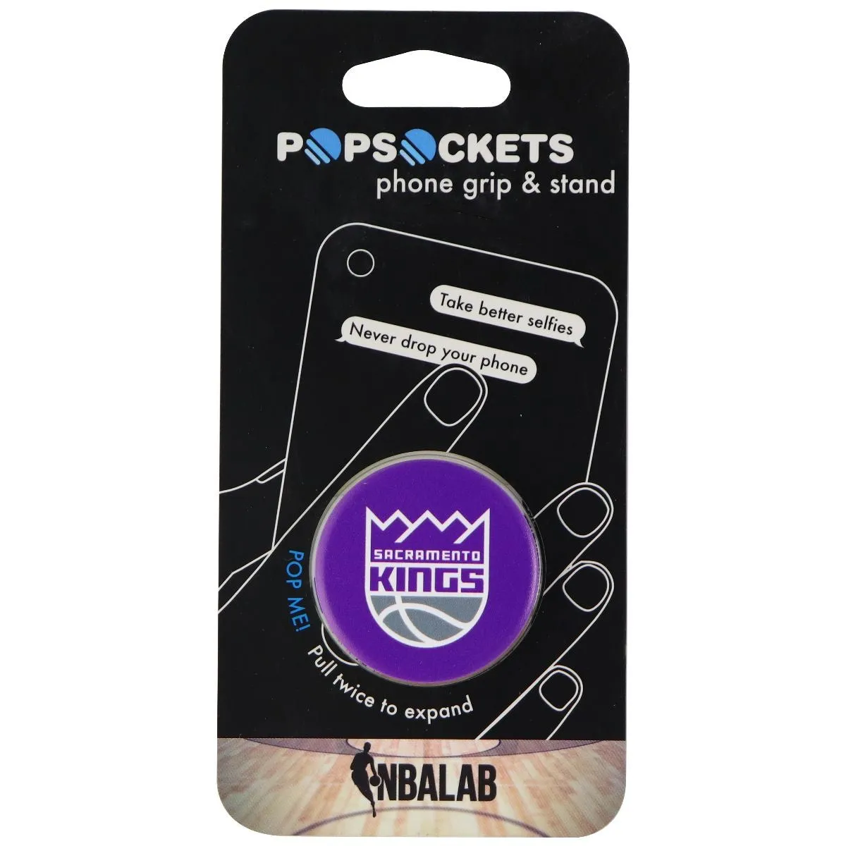 PopSockets: Collapsible Grip & Stand for Phones & Tablets - NBA Sacramento Kings