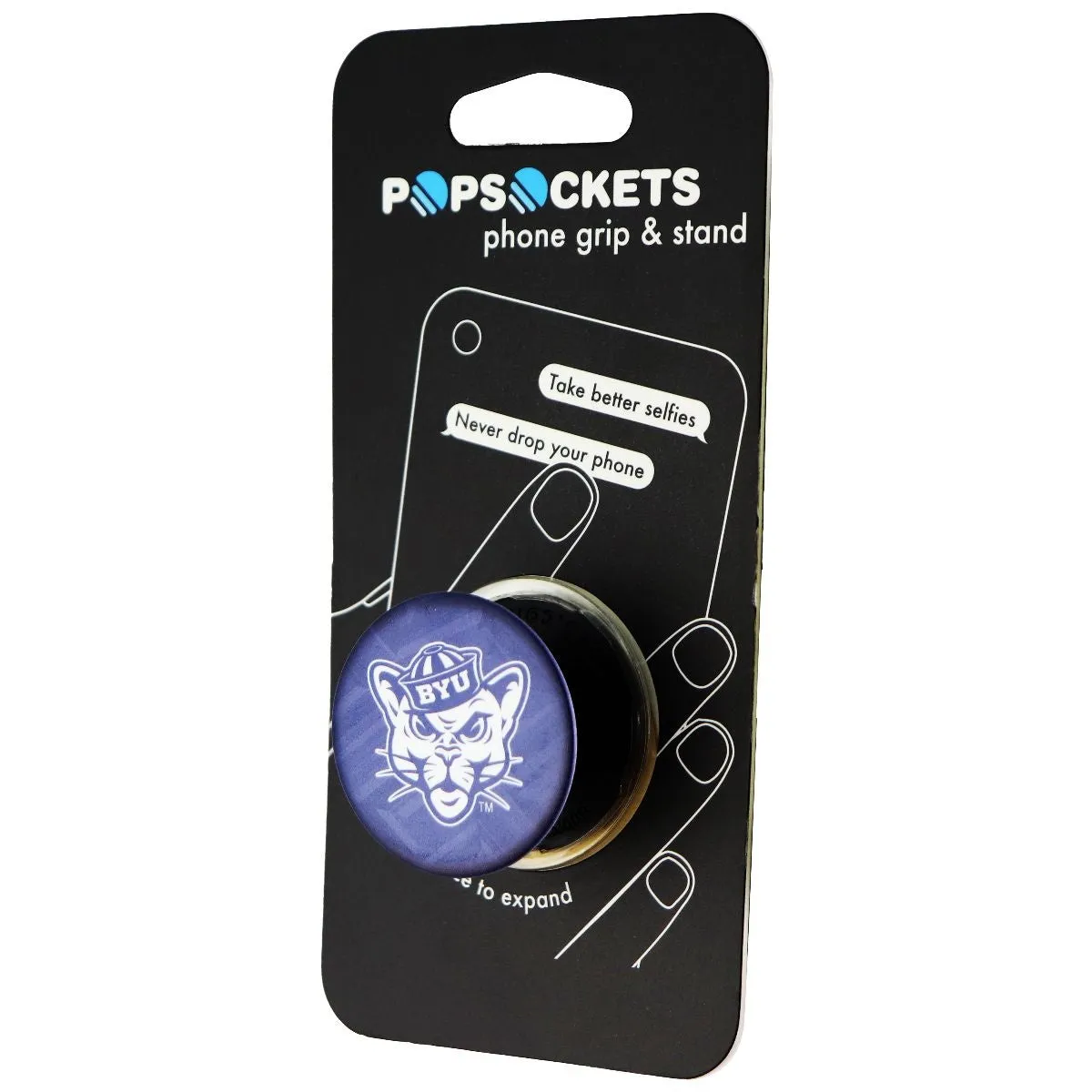 PopSockets: Collapsible Grip & Stand for Phones and Tablets - BYU Mascot