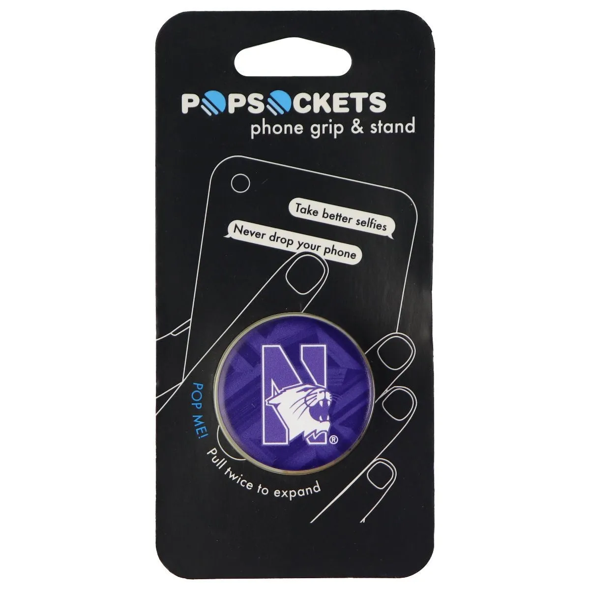 PopSockets: Collapsible Grip & Stand for Phones and Tablets - Northwestern