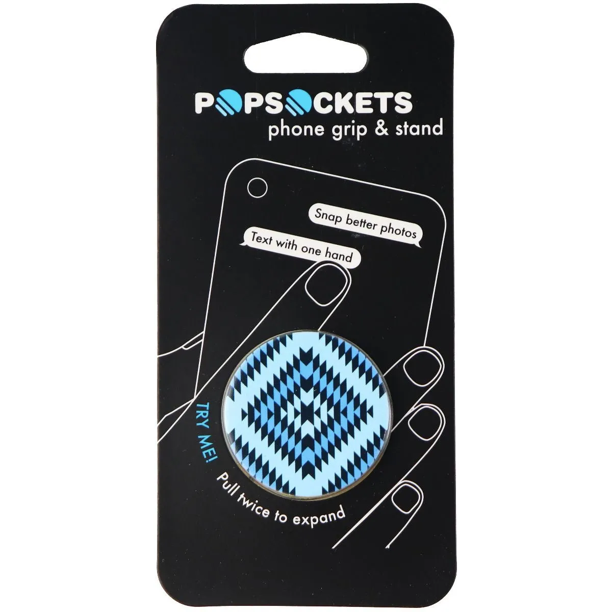 PopSockets: Collapsible Grip & Stand for Phones and Tablets - Puebla Blue