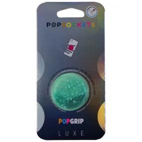 PopSockets PopGrip Luxe Series Swappable Top for Phones - Tidepool Ultra Mint