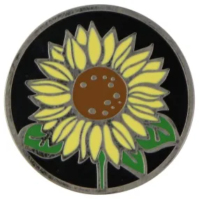 PopSockets PopGrip Swappable Top - Enamel Sunflower (Top ONLY/No Base)