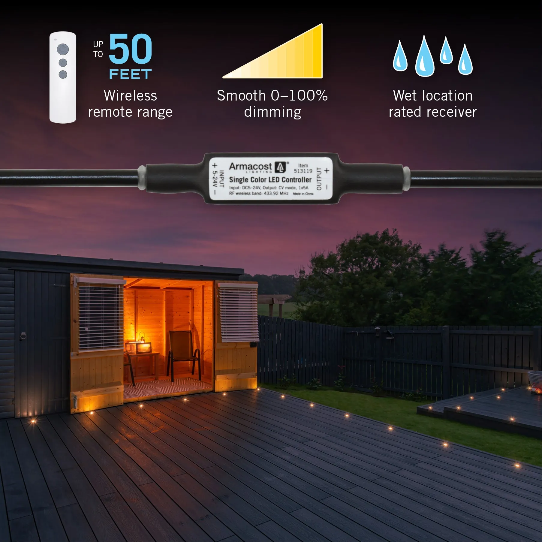 Portico Outdoor LED Light Controller