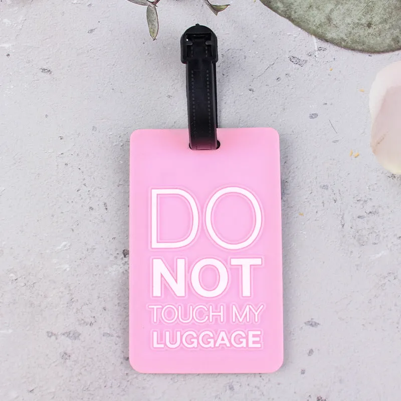 "Do Not Touch My Luggage" Travel Tag